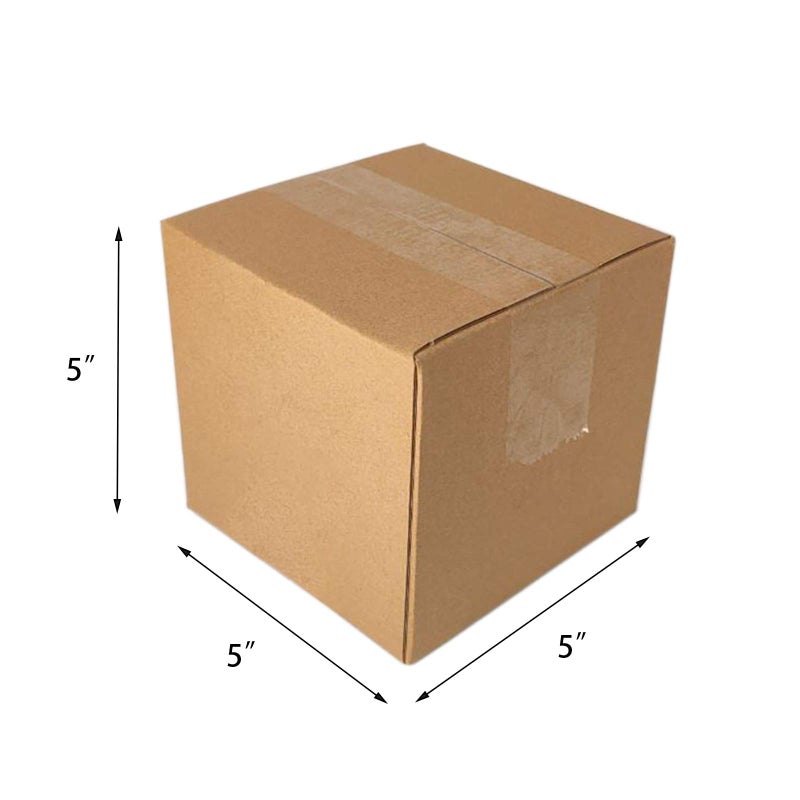 zmybcpack 40 Pack 5x5x5 inch Corrugated Boxes Mailer- Corrugated Cardboard Mailer Shipping Boxes, Small Mailing Packing Boxes for Shipping, Moving, Storage - Image 2